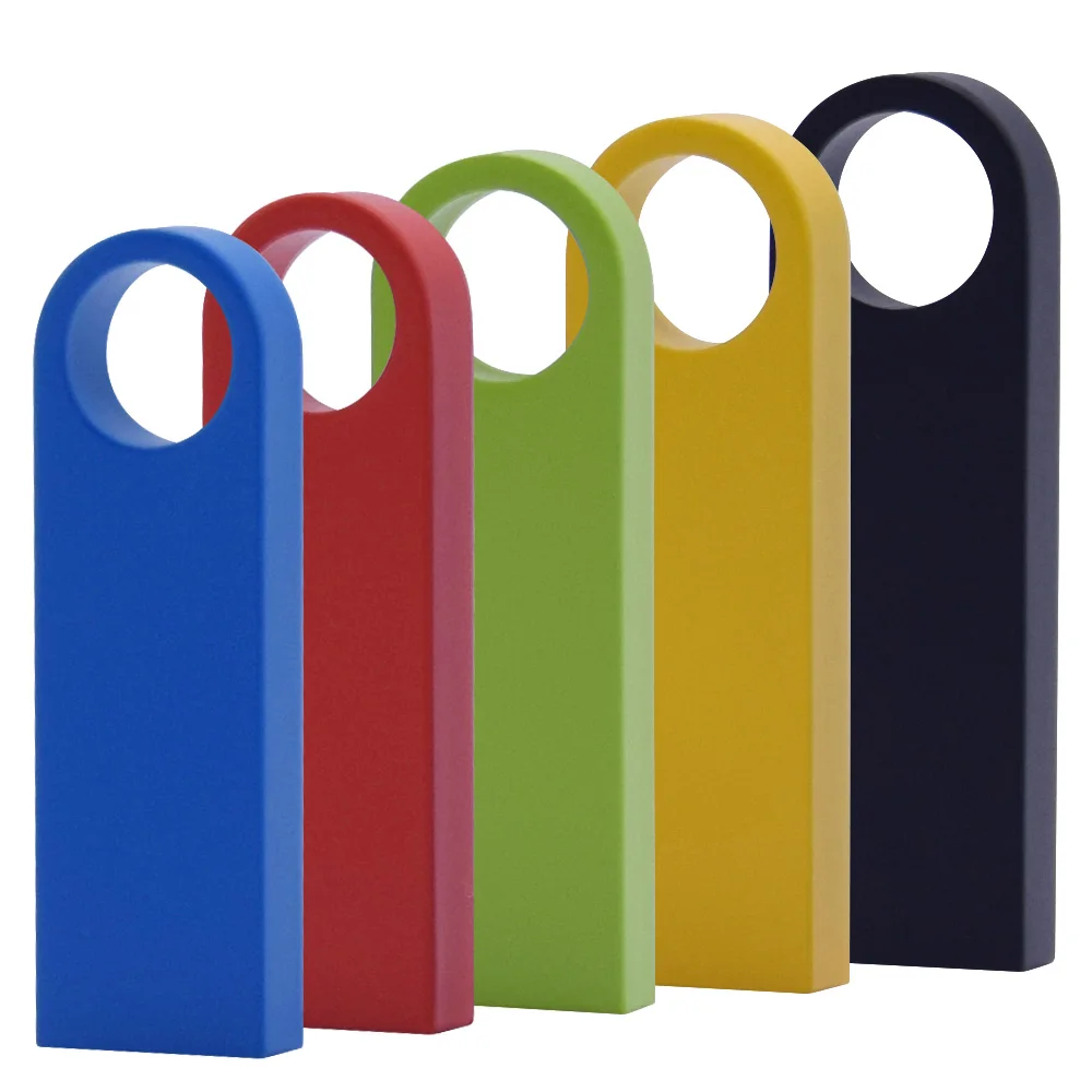 

Custom Logo Over 10pcs Logo Free Usb 2.0 Flashdrive Colorful Metal Se9 Pen Drive 8g/16g/32g Waterproof Business Usb Drive Sticks