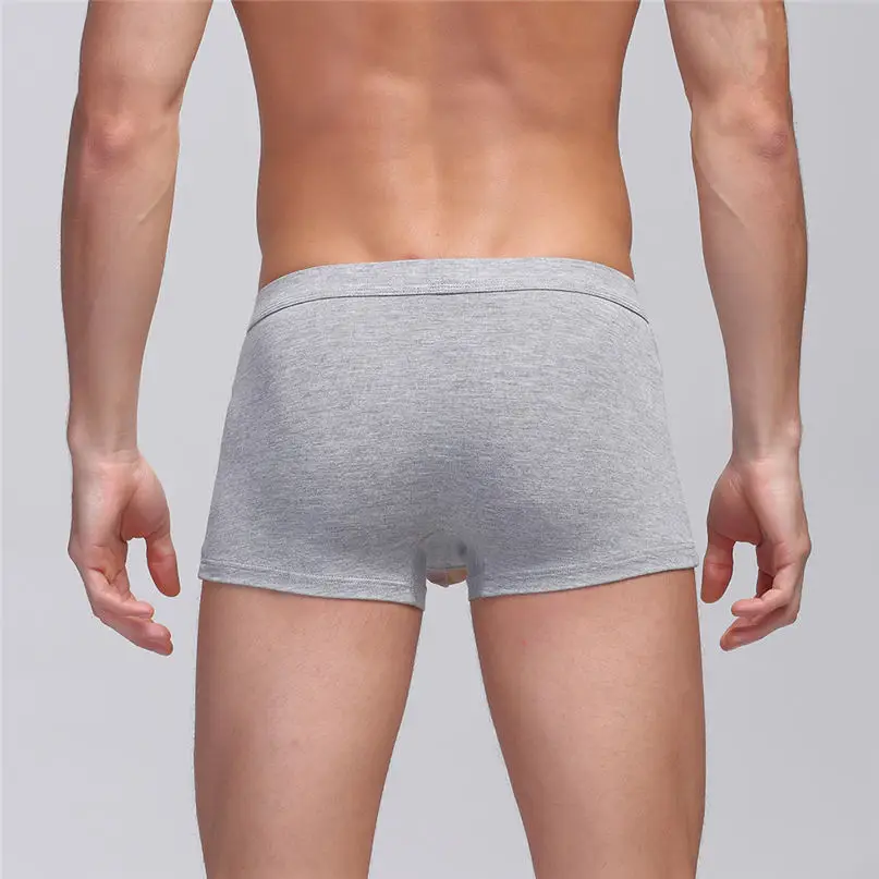 Sexy 3D Print Trunks Underwear Panties Men Underwear Cotton Soft Breathable Pouch Boxer Underpants Underwear #2d27 (25)