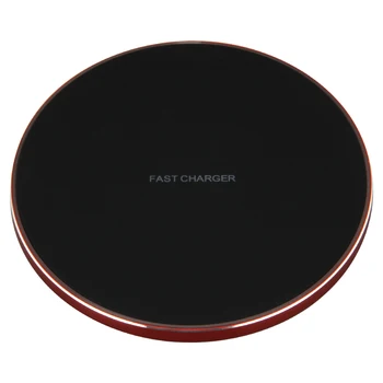 

Qi Wireless Charger For iPhone 8 X XR XS Max Quick Fast Wireless Charging for Samsung S8 Note 8 9 S7 USB Charger Pad 300pcs