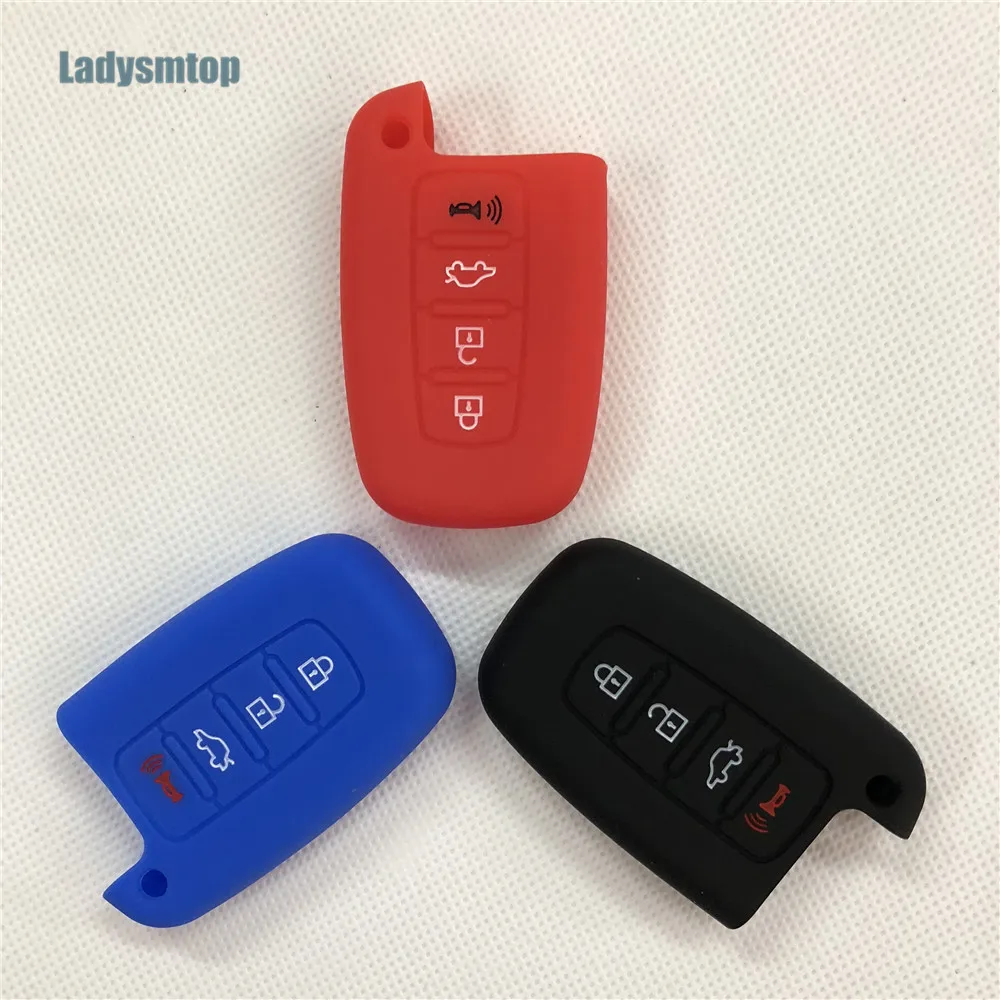 Чехол Ladysmtop для автомобильного ключа Hyundai Mistra Santa Fe Veracruz Tucson Veloster Rohens Coupe AZERA