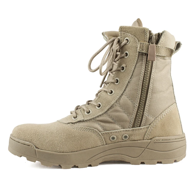 Download 2019 Sneakers Men High top Military Ankle Boots Canvas ...