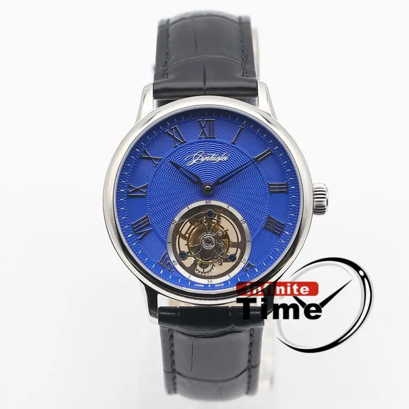 

Jintuofei tourbillon carroussel Mens WristWatch Luxury Mechanical Analog mechanical watch