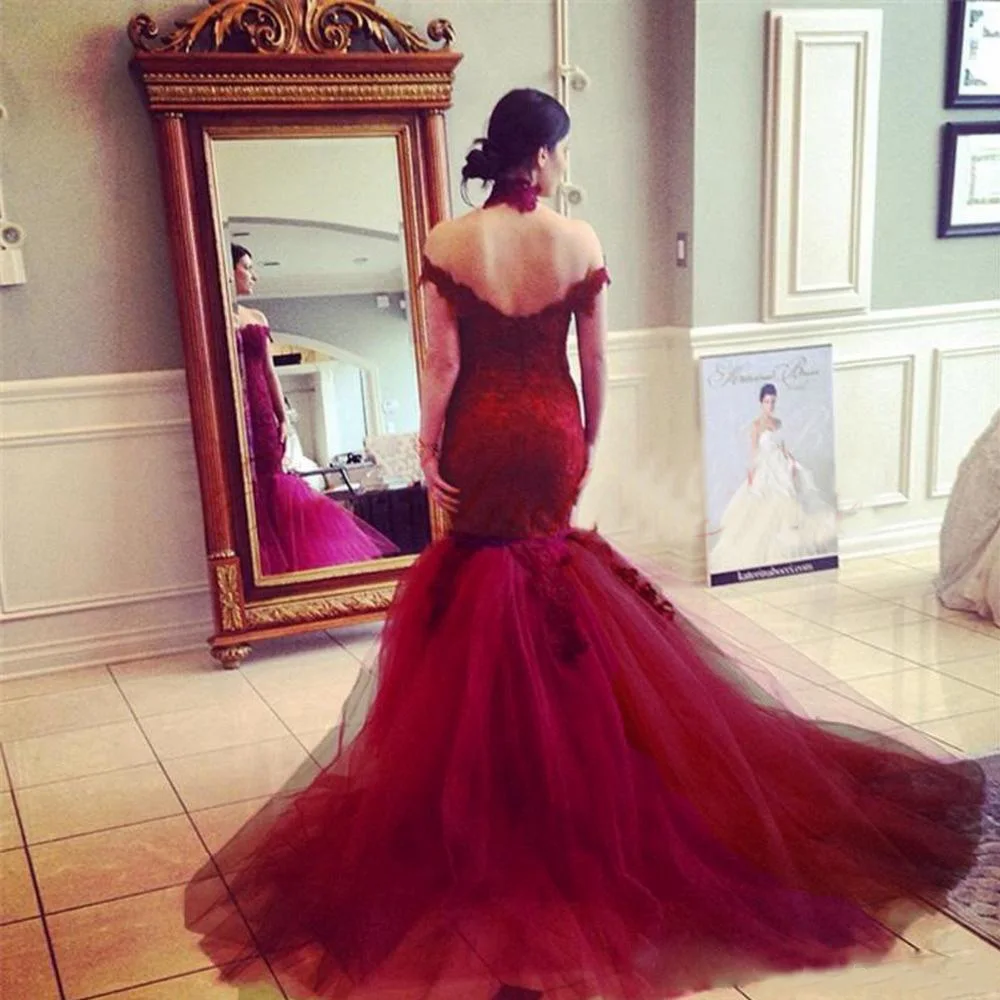 2017-new-fashion-burgundy-mermaid-prom-dresses