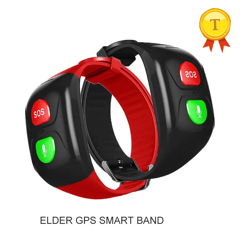 smart голос ip67 Водонепроницаемый gps WI-FI трекер локатор anti-потерял браслет для старшего Smart запястье с SOS с подкладкой вызова