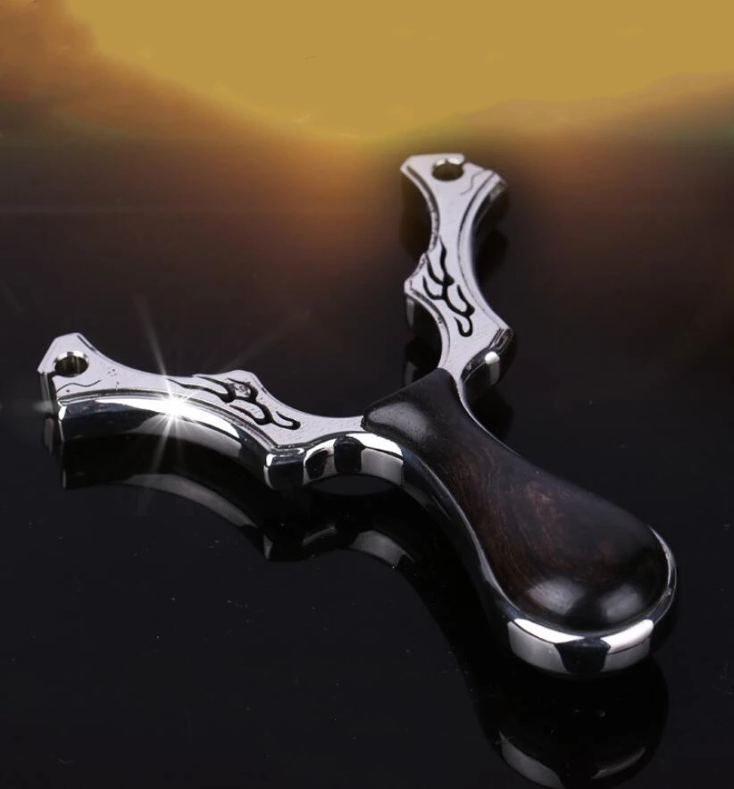 

New Powerful Sling Shot Folding Wrist Adult Slingshot Camouflage Hunting Slingshot Catapult Marble Games Hunting Outdoor Tools