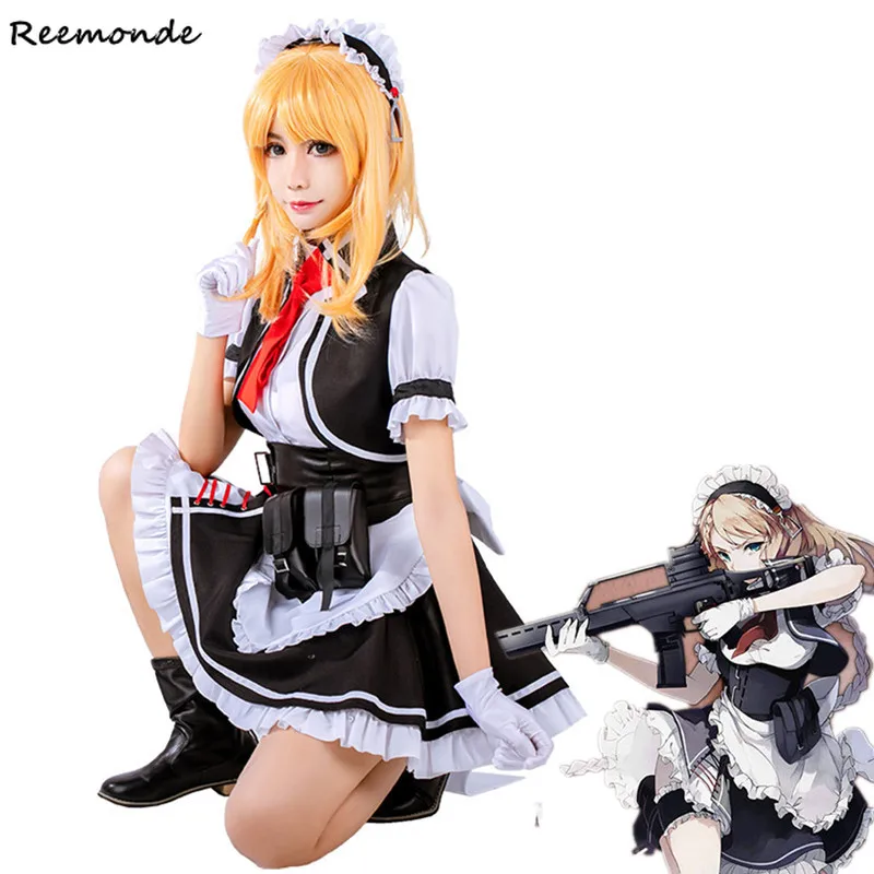 

Game Girls Frontline G36 Cosplay Costumes Skirt Vest Apron Dress Uniform Carnival Outfit Full Set Women Girls Halloween Clothing