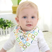 Новые хлопковые носки для девочек и мальчиков детские нагрудники для новорожденных Babador бандана нагрудник для полотенце для младенцев шарф с треугольниками для малышей От 0 до 3 лет