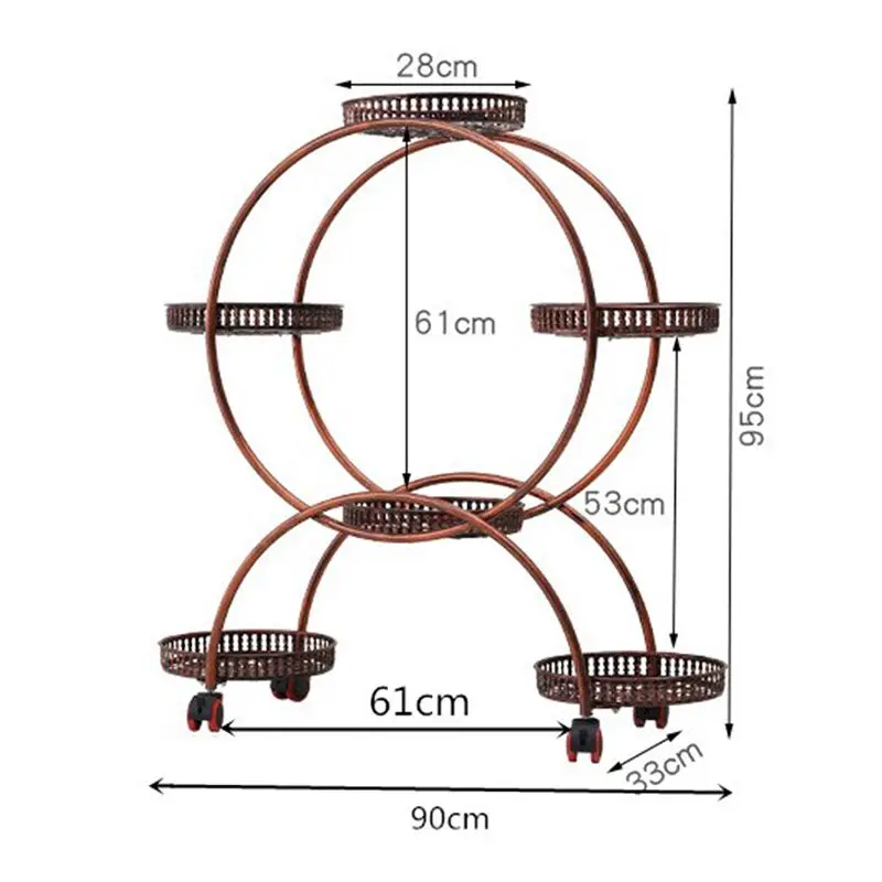 Indoor Plant stand flower stand shelf standing flower shelf plantas plant rack decoration rack balcony outdoor decor