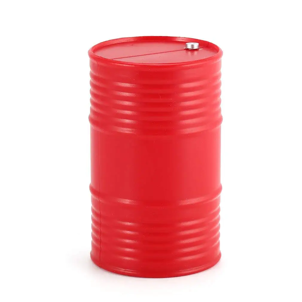 

Fuel Oil Gasoline Simulated Tank Container Mounts Simulation Big Drum Model for 1/10 RC4WD D90 Off-road Crawler RC Car Vehicle