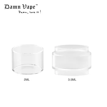 

NEW Original 1pc/pack Damn Vape Fresia Replacement Glass Tube 2ml/3.5ml Capacity Damn Vape Fresia MTL/DL RTA E-cigarette Vape