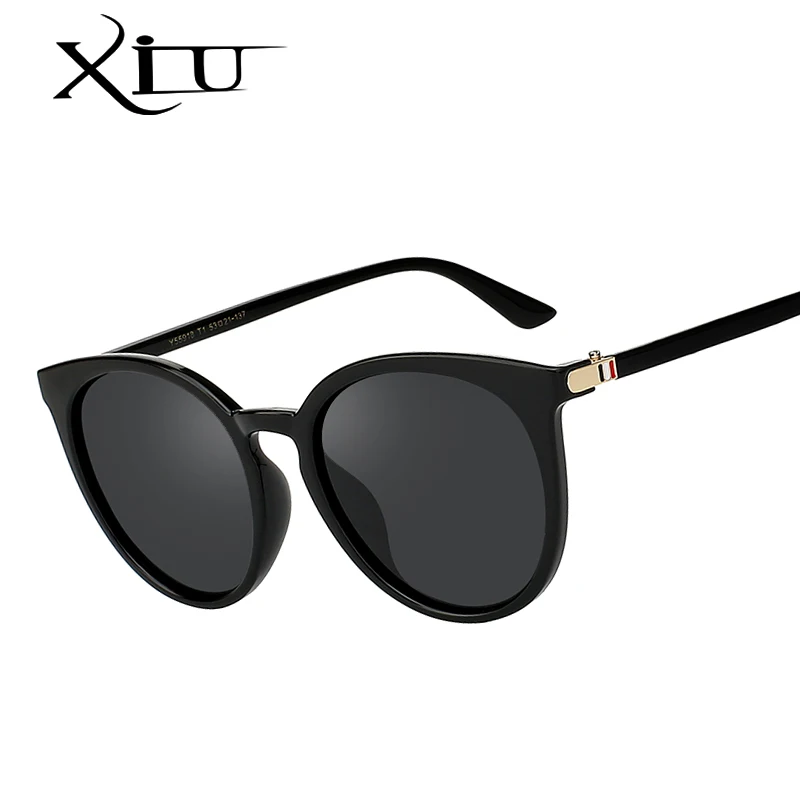 

XIU Retro Classic Polarized Sunglasses Round Shades Men Women Brand Designer Eyewear Accessories For Men Female UV400