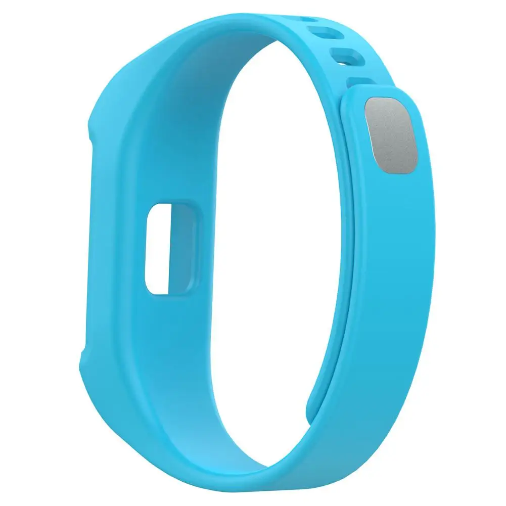 Удобные силиконовые спортивные часы ремешок на запястье для TicWatch TicBand смарт-Браслет фитнес-трекер сердечного ритма часы ремешок - Цвет: Blue