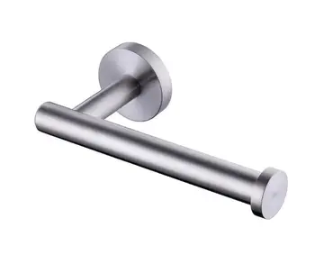 

Wholesale Luxurious SUS 304 Stainless Steel Nickel Brushed Toilet Paper Holder SN1169