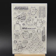 Япония прозрачный чистый силикон штампы для DIY Скрапбукинг/изготовление карт/Дети забавное украшение поставки