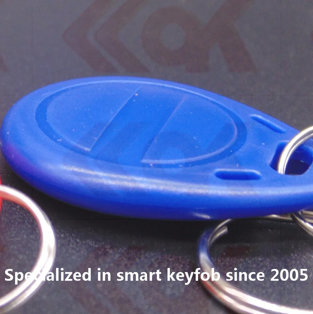 2500 шт./лот 125 кГц записываемый T5577 RFID брелок для ключей жетон для записи карт