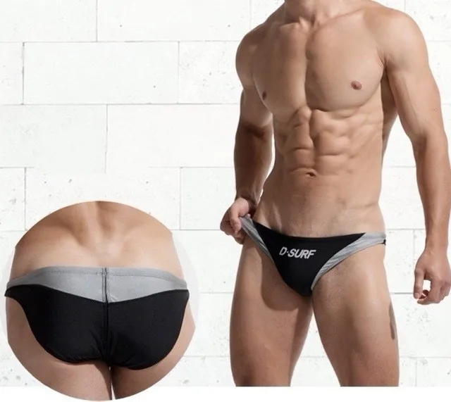 Сексуальная одежда для плавания в стиле пэчворк, мужские плавки для плавания, Мужской купальный костюм, бикини, купальный костюм Sunga, пляжный купальный костюм для серфинга, спортивные шорты - Цвет: YK4-Black