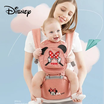 

Disney Baby Carrier Ergonomic Toddler Backpack Hipseat For Newborn Baby Backpacks Kangaroos Breathable Front Facing Carriers