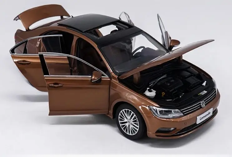 Высокая имитация Volkswagen Lamando GTS модель автомобиля 1:18 передовая Коллекция игрушечных автомобилей из сплава, литая металлическая модель