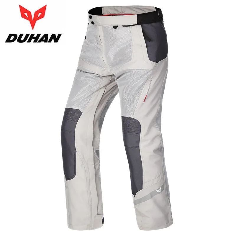 DUHAN Professional Motocycling Riding Protective Trousers Waterproof Windproof Motorcycle Pants Men s Cycling racing Sports Pant
