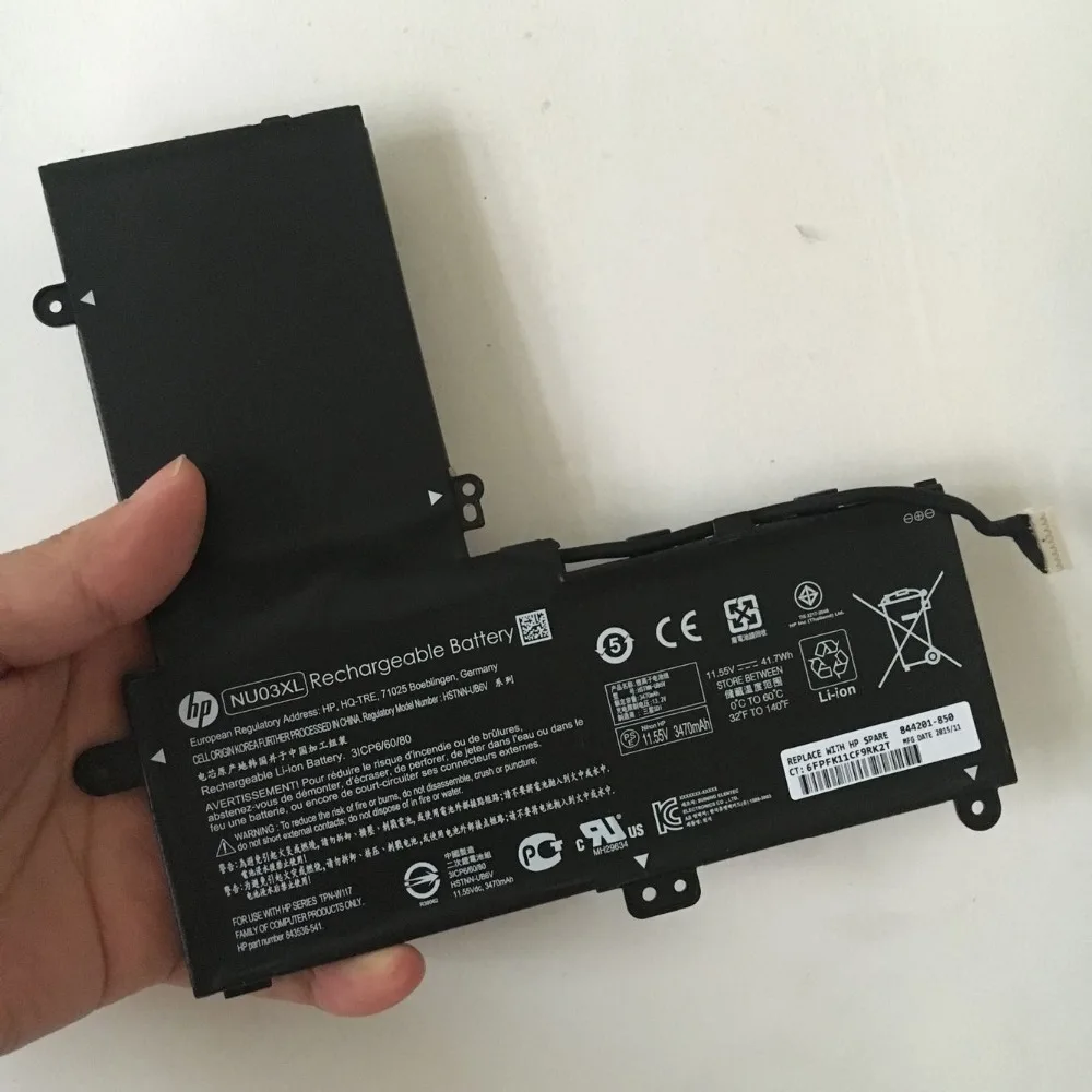 

New genuine Battery for HP Pavilion x360 11-ab000 11-u000 11-u100 HSTNN-UB6V NU03XL TPN-C128 TPN-W117 843536-541 844201-850