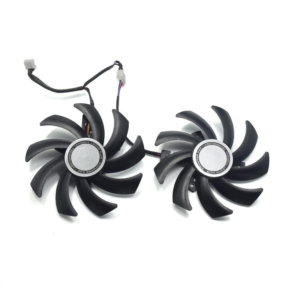 Вентилятор VGA для видеокарты XFX R9 280X 270X 290X 12 В 0 40 А 85 мм|vga fan|fan 4pingraphics card cooler fan |
