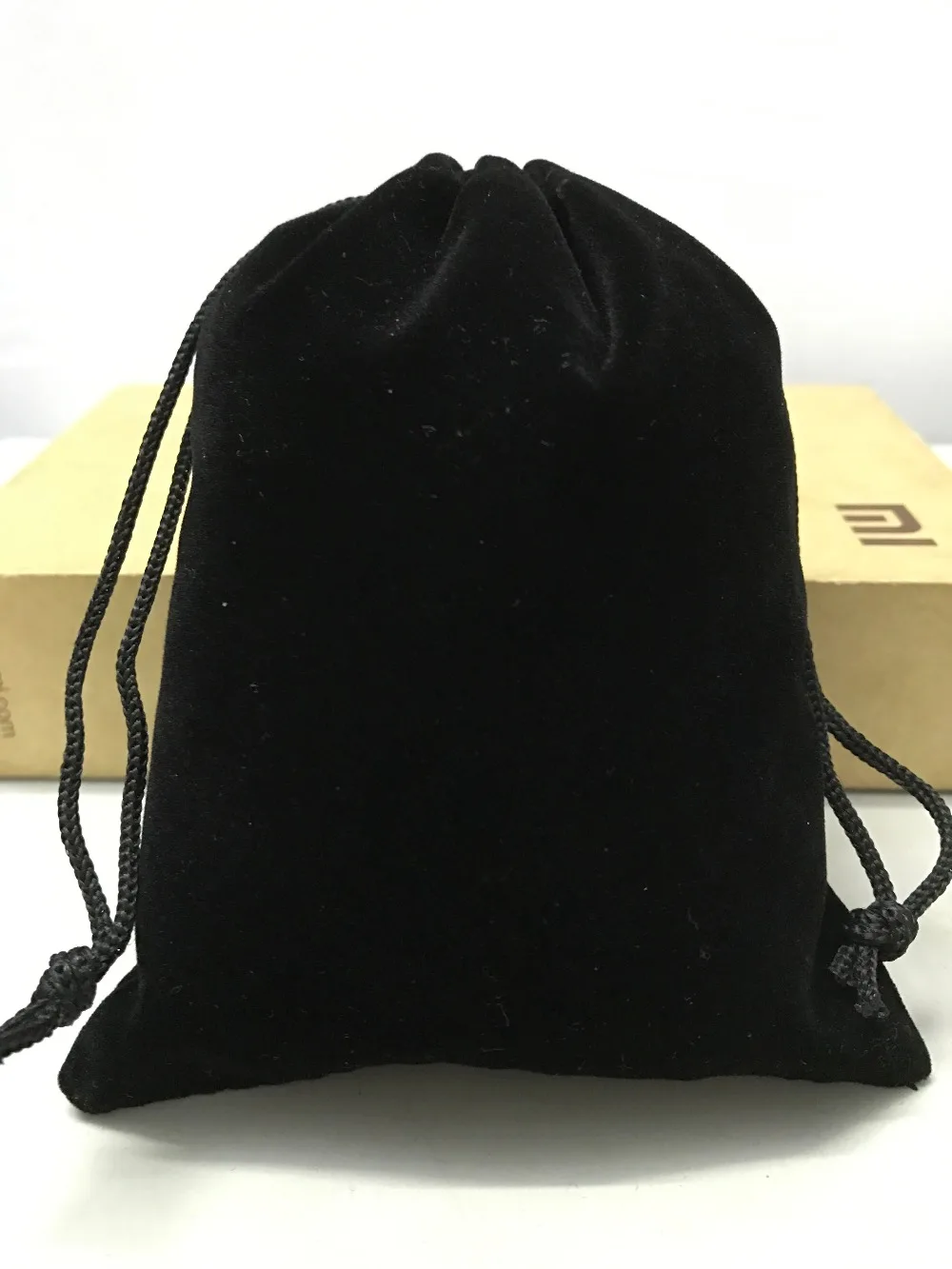 1 шт. специальная сумка из черного бархата на заказ 11*14 см бархатная сумка для ювелирных изделий маленький Подарочный мешочек для упаковки