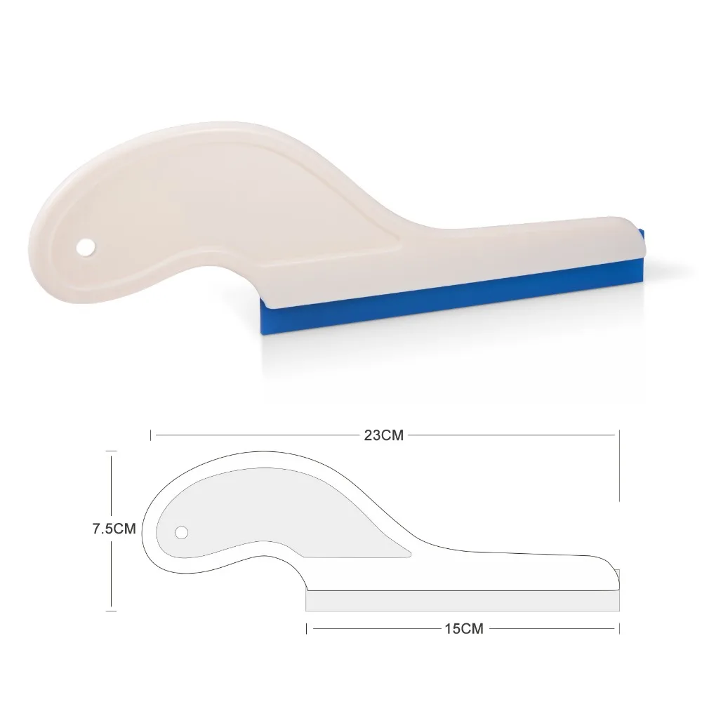 Exprimidor de goma para lavadora de coche EHDIS + limpiaparabrisas de 300 CM de vinilo para ventana de coche coche Herramientas de limpieza