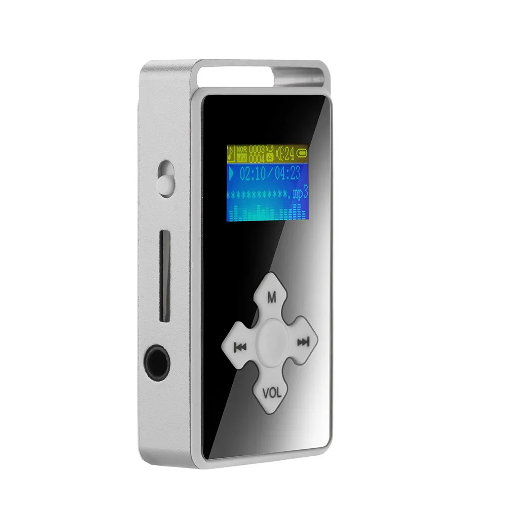 Usb HiFi музыкальный плеер MP3 walkman воспроизводитель цифровой MP3 плеер ЖК-экран Поддержка Micro SD TF карта 32G зеркальный музыкальный медиа