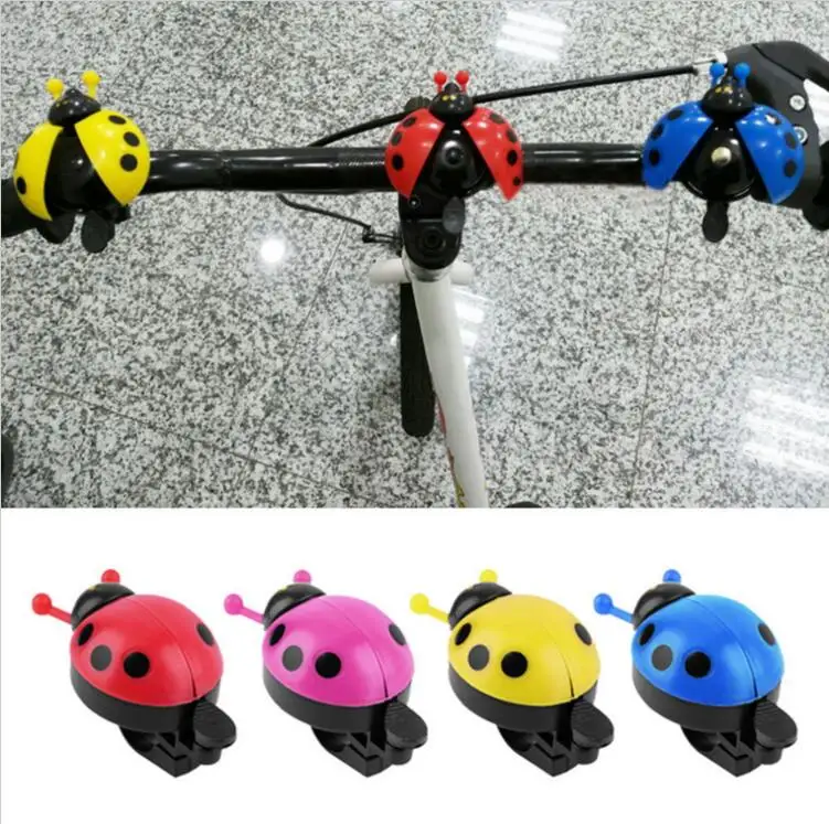 

New! Ladybug Bike Bicycle Cycling Handlebar Ring Sound Horn Bell Alarm