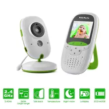 VB602 babyfoon камера детские мониторы 2,0 дюймов ЖК ИК ночного видения датчик температуры с интерком для колыбельной детской камеры видео няня