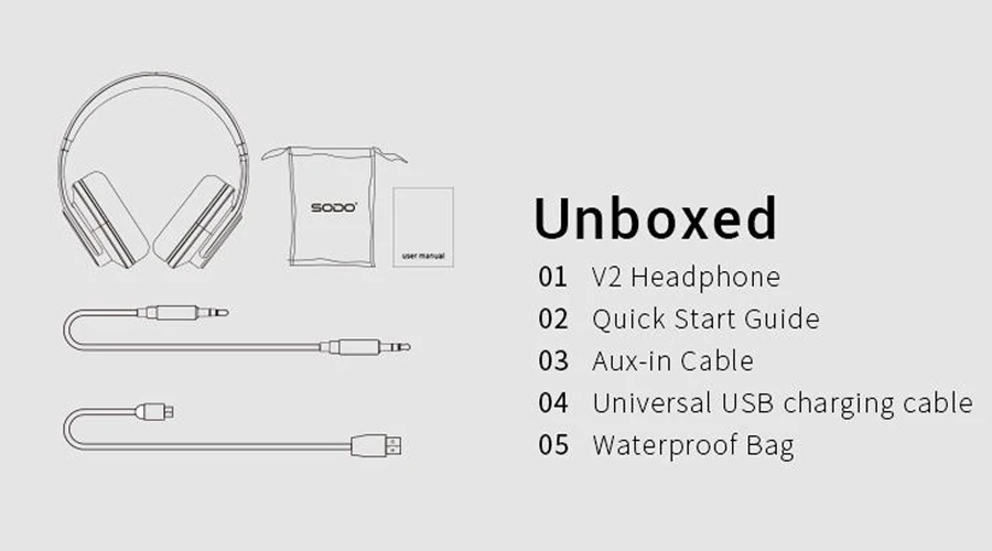 Оригинальные удобные беспроводные наушники SODO V2, NFC, 2 в 1, Twist-out, Bluetooth, динамик, наушники с микрофоном для ПК и мобильных телефонов