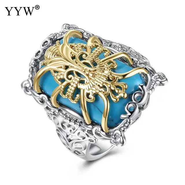 Yyw Elegant Rhinstone Love Ring For Women Abstract Silver Yyw Elegant Rhinstone Love Ring For Women Abstract Silver Br Tibetan Wedding Rings Birthday