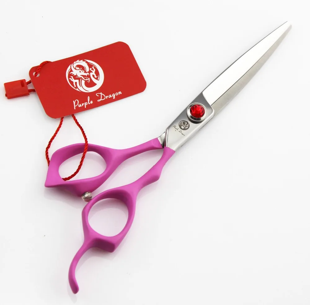 

TOPPEST 6.0 in. Big Gem Hairdressing Scissors With Bag Japan 440C 62HRC Home & Salon Dogs Cats Pet Cutting Shears Hair Scissors