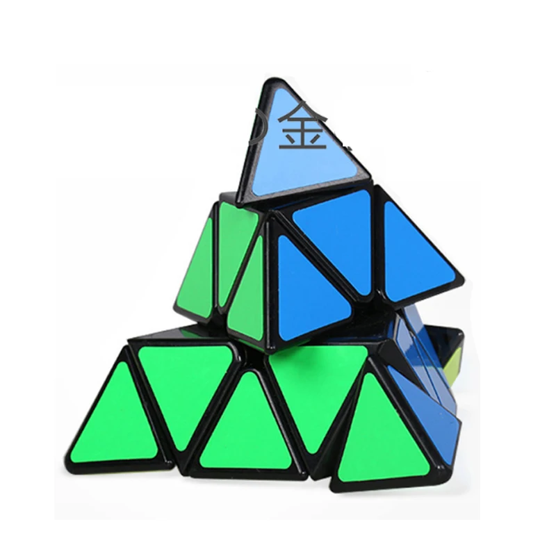 ShengShou 3x3x3 черный белый пира необычный острый волшебный куб головоломка на скорость куб пластик 3x3x3 обучающая игрушка magico Cubo
