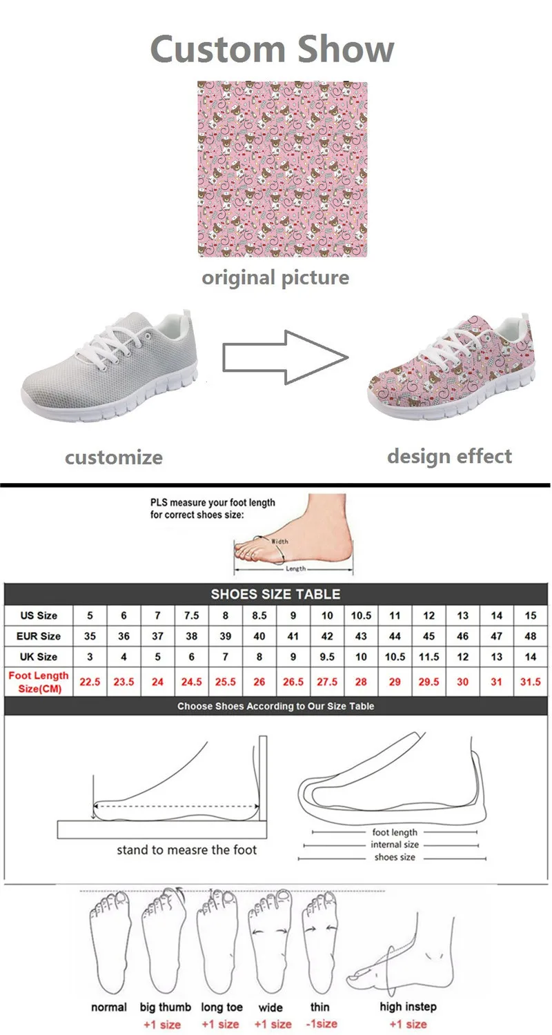INSTANTARTS/женские туфли на плоской подошве со шнуровкой; милые кроссовки для медсестры с рисунком медведя; женская повседневная обувь на плоской подошве; женская обувь для педиатрии; обувь для кормления