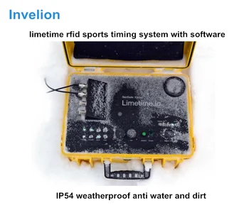 

865-868mhz/902-928mhz 4ports rfid sports timing system with software IP54 weatherproof read 300 tags/sec for triathlon cycling