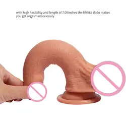 Фаллоимитатор очень большого размера реалистичные фаллоимитатор для женщин фаллоимитатор пениса Пенис с присоской Секс-игрушки для