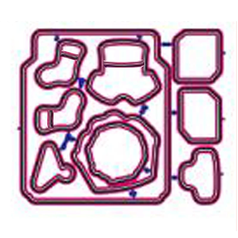 YOU MAKE ME HAPPY WASHING CLOTH Metal Die cutting Dies For DIY