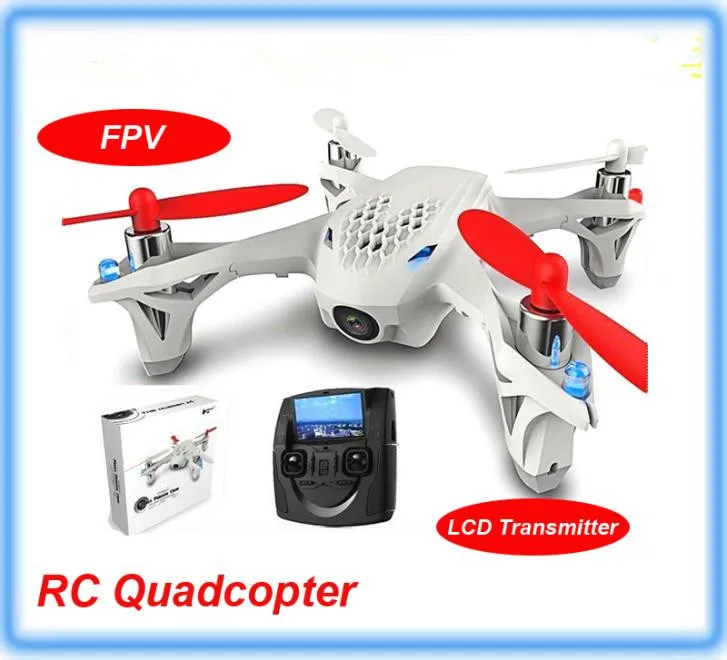 Новый X4 H107D + FPV RC Квадрокоптер Дрон HD камера ЖК передатчик видео аудио потоковая