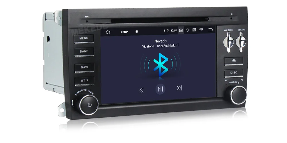 Best HD IPS DSP 2 Din Android 9.0 Car DVD Multimedia Player GPS Navigation for Porsche Cayenne 2003-2010 Radio fm stereo Head unit 30