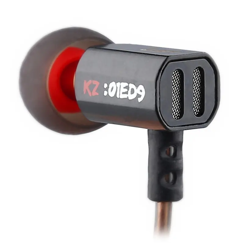 KZ ED9 в ухо супер чаша настройки насадки наушники Мониторы HiFi с микрофоном