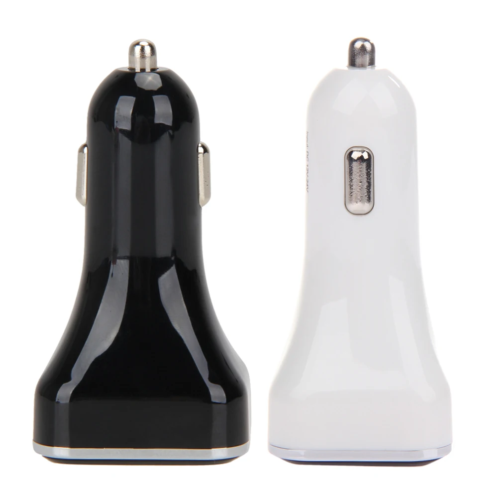 4.8a العالمي شاحن سيارة ثنائي usb شاحن سيارة محول السيارات الصمام عرض سريع لشحن الهاتف المحمول pc