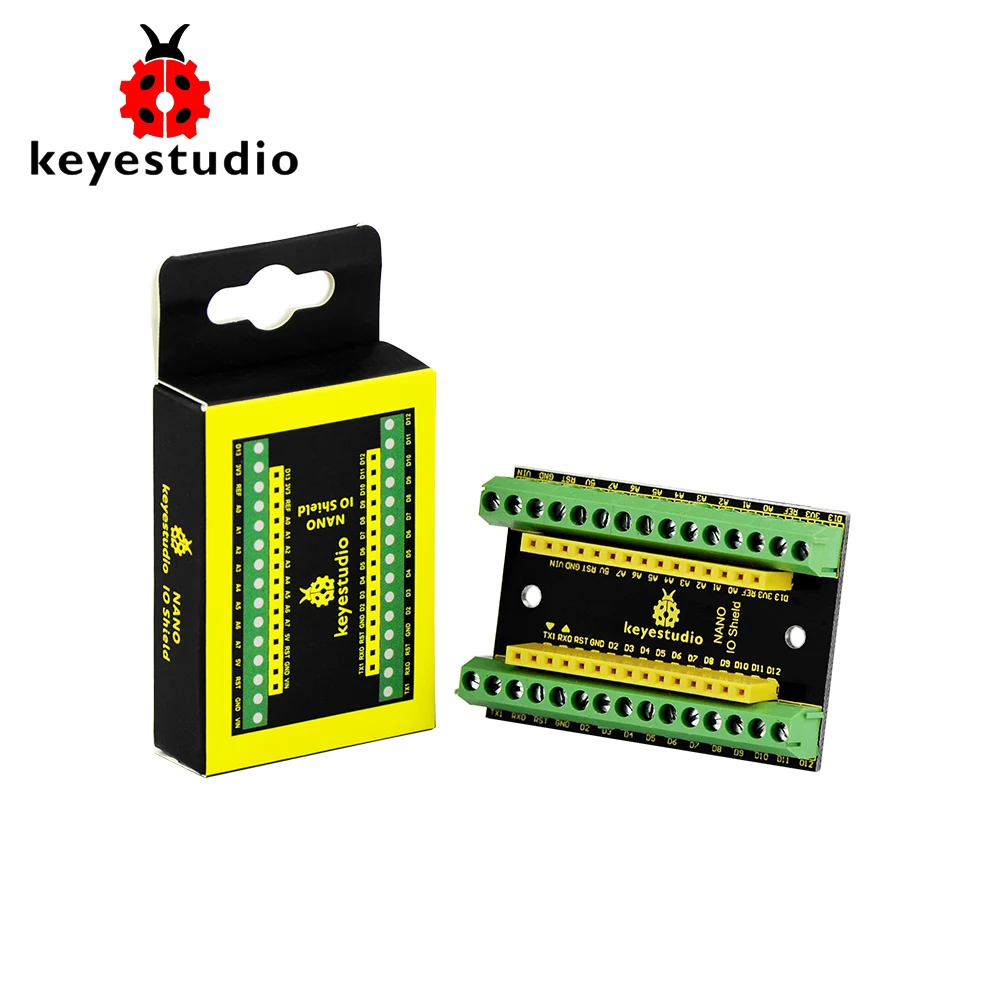 Новинка 2018! keyestudio NANO IO щит для Arduino Nano|shield for arduino|shield nanoshield arduino |