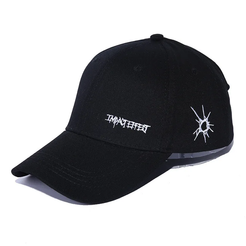 Харадзюку папа шляпа черная бейсболка хип хоп уличные шляпы мужские буквы вышивка хлопок Snapback уличные бейсболки женская мода