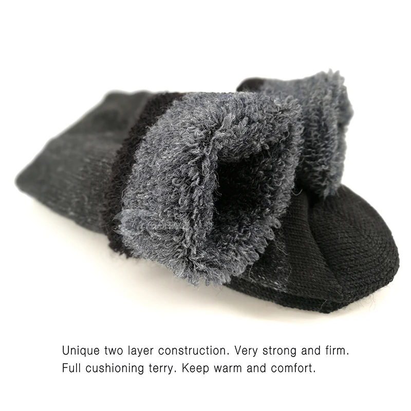 Findcool носки из мериносовой шерсти для согревания, высокое качество, для работы зимой, суперплотные