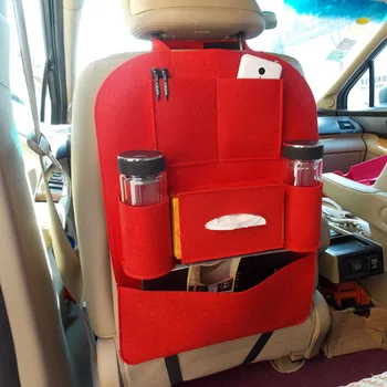 

Portable Car Storage Bag Auto Seat Multi Pocket Travel Storage Bag Hanger Back Car Seat Cover Holder Backseat Large Storage