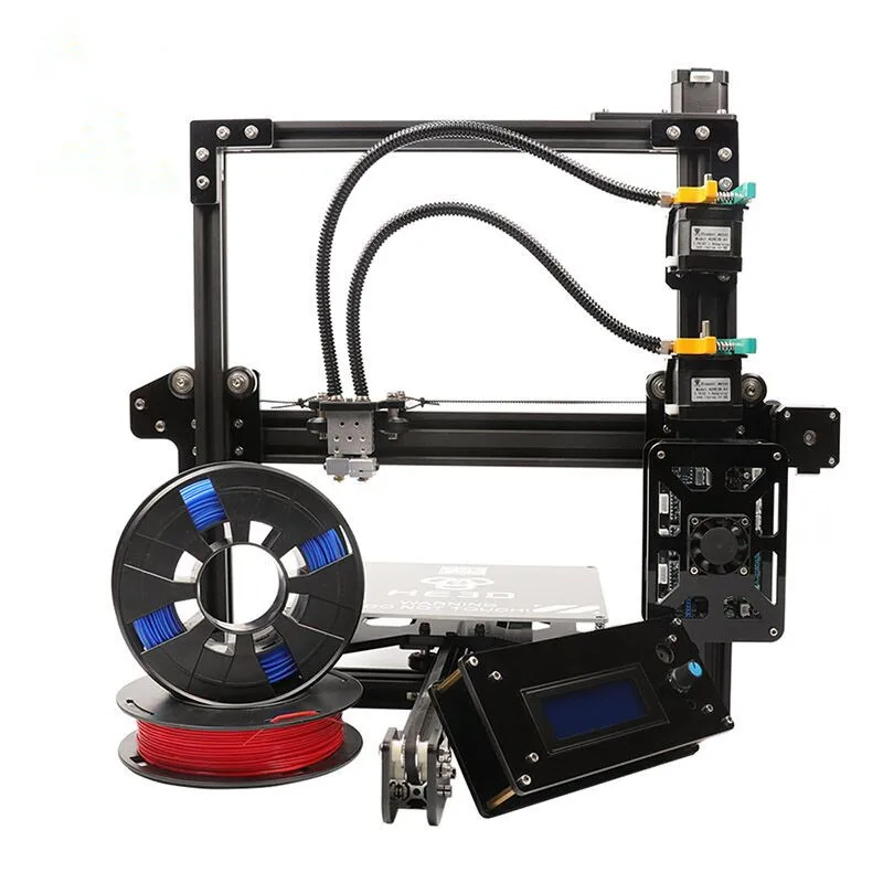Комплект для 3D принтера Autoleveling с двойным соплом из алюминиевой экструзии принтер
