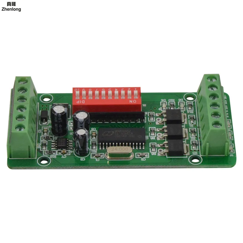 3CH 3 канала Dmx Светодиодный контроллер RGB Dmx512 декодер светодиодный светильник