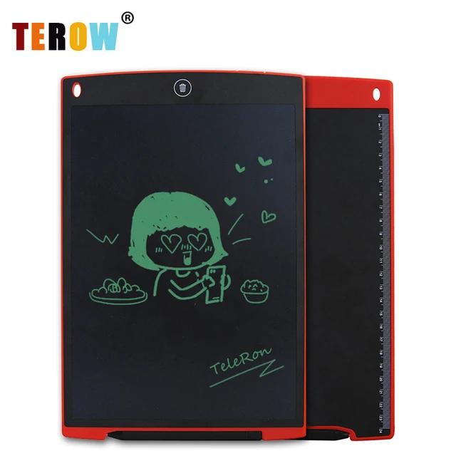 Best Offers 12 Inch LCD Writing Digital Tablets Handwriting Graphic Drawing Pads Portable Electronic Memo Notepads Message Board Kids Gift