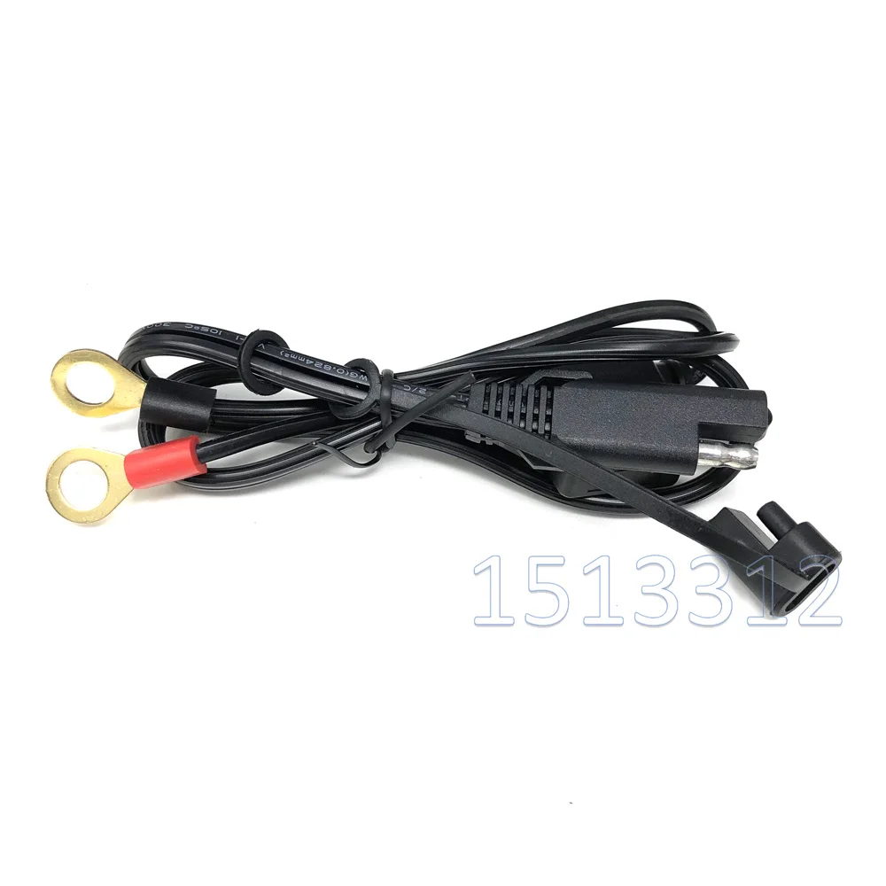 

SAE Connector Cable with Ring Terminal Battery Charger Quick Disconnect SAE Extension Cord For Motorcycle, Car, Tractor 10A Fuse